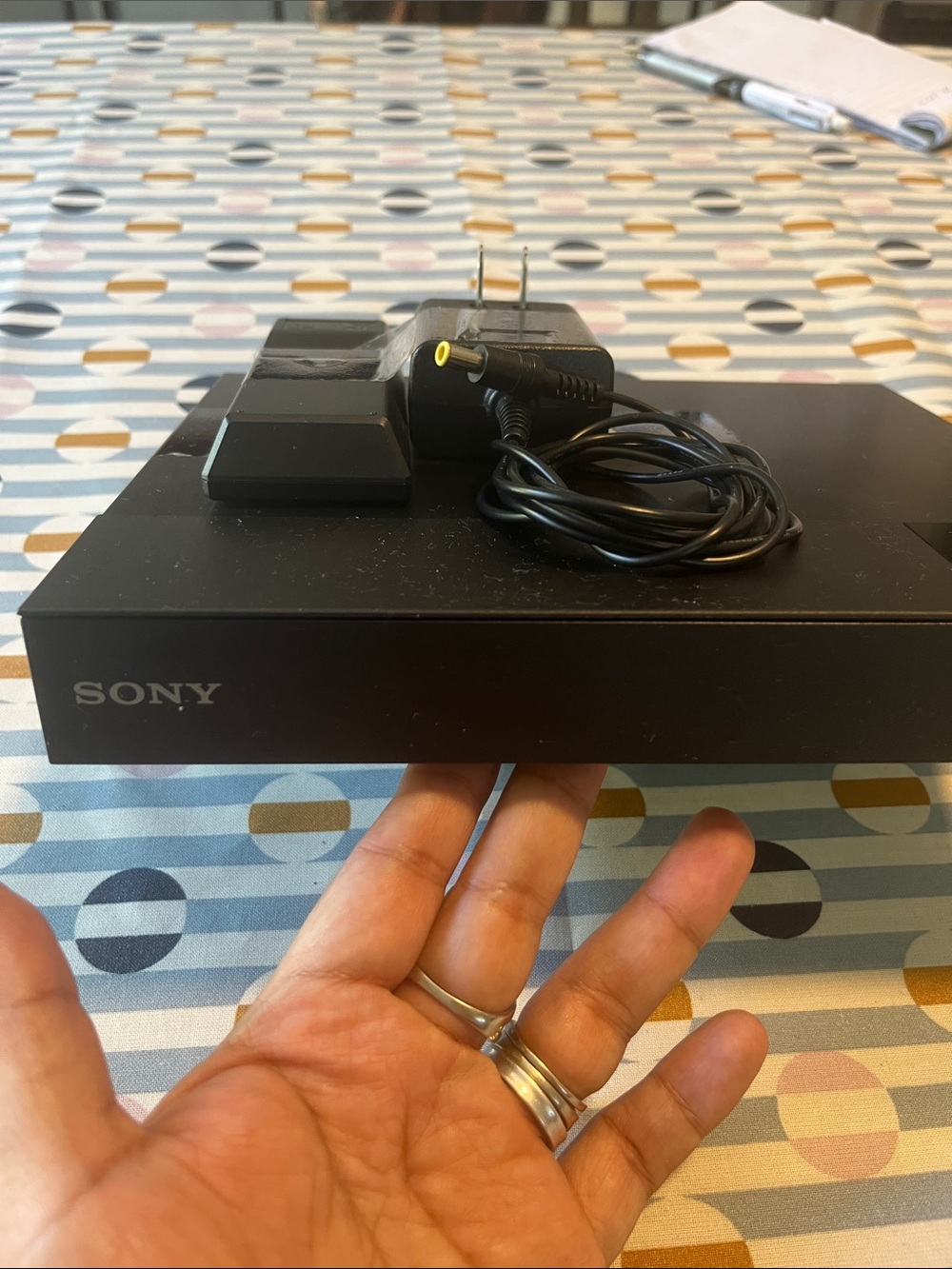 Sony Black Media Hub with Power Adapter